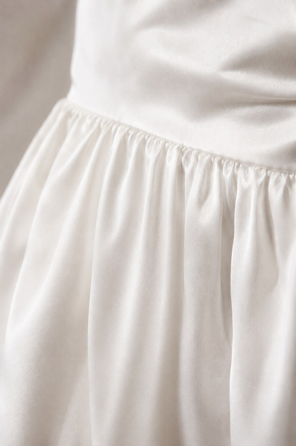 White Romantic Garden Party Mini Dress