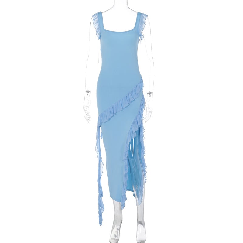 Fashionable Summer Stringy Selvedge Dress for Women