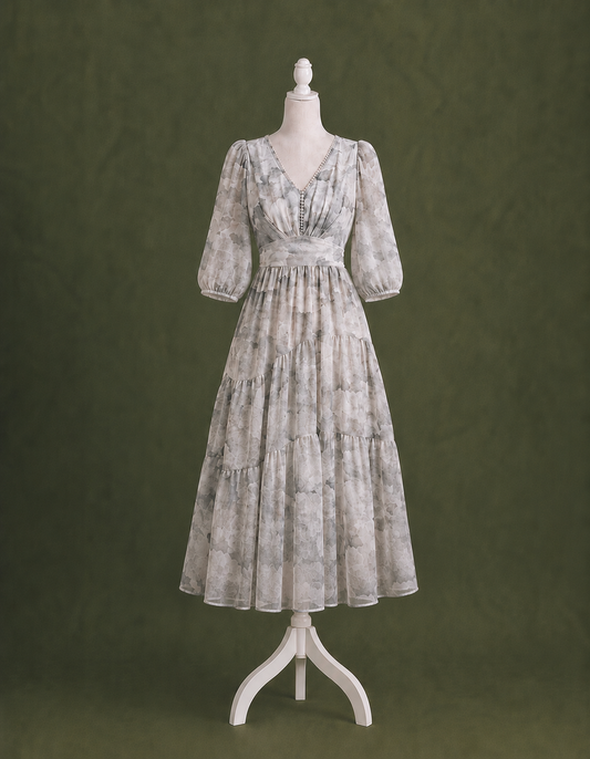 Veloura Chiffon Dress