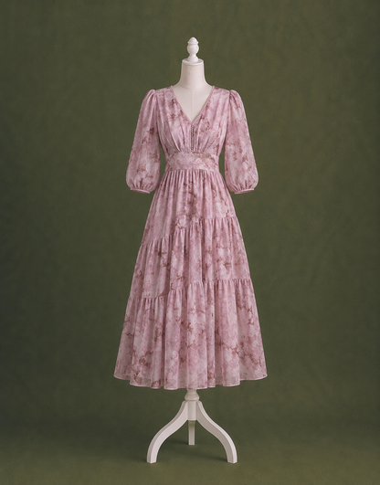 Veloura Chiffon Dress