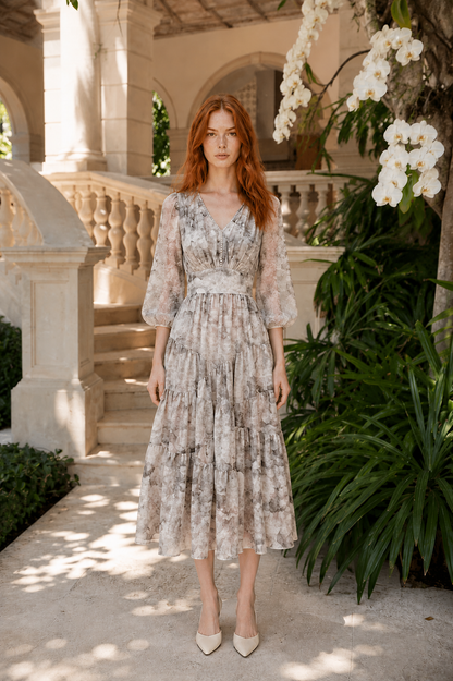 Veloura Chiffon Dress