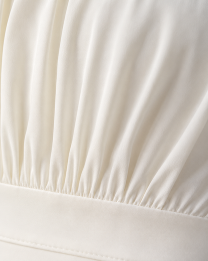 Moonlight Grace Ivory Midi Dress