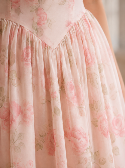 Camellia Whisper Midi Dress