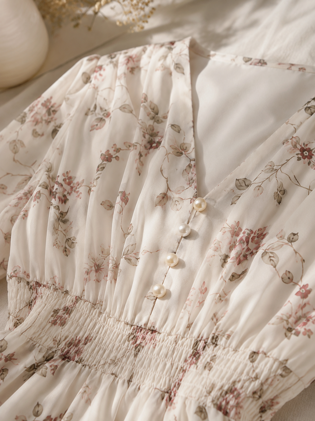 Rosalie Floral Long Sleeve Maxi Dress