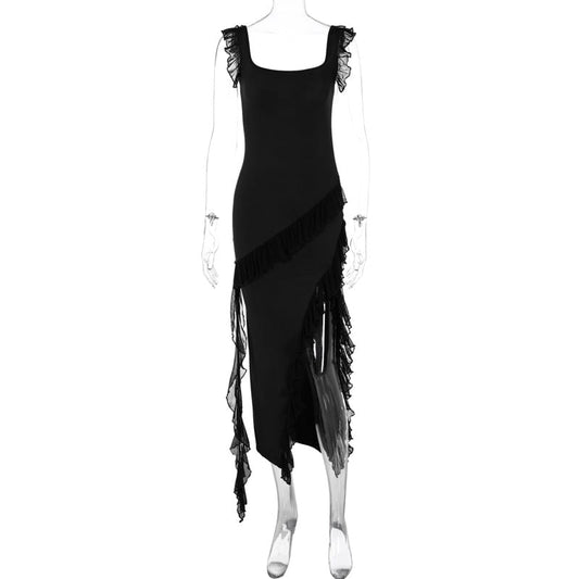 Fashionable Summer Stringy Selvedge Dress for Women
