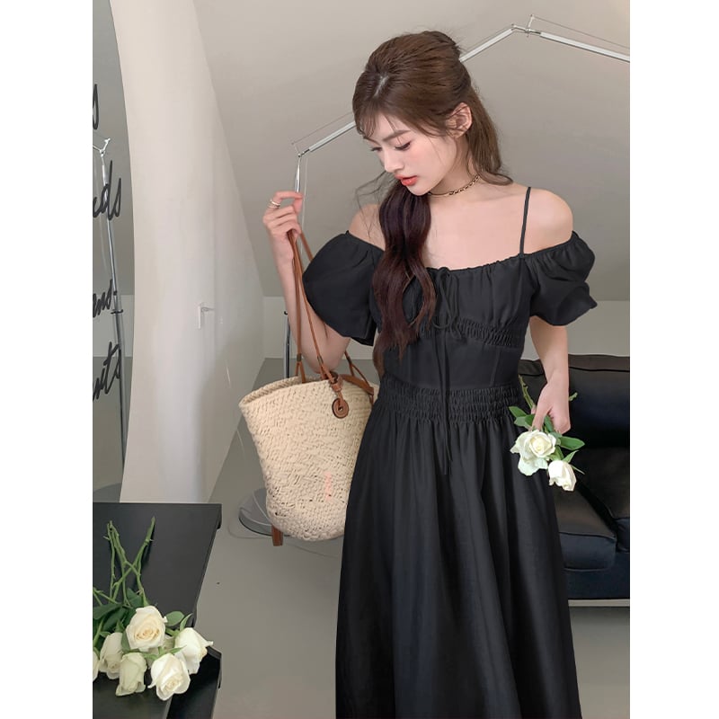 Elegant Summer Off-Shoulder Dress